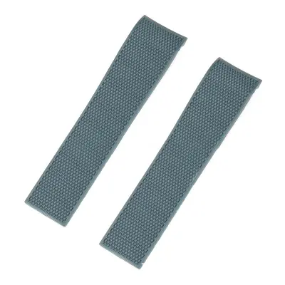 Pašček za uro Longines Conquest L3.742 642 781 782 - 21 mm Gray-No buckle