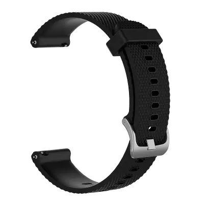 Silikonski pašček za uro za POLAR Vantage M Black M