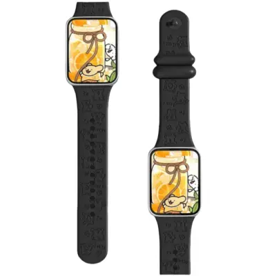 Graviran pas za uro za Xiaomi Band 8/9 Pro Black