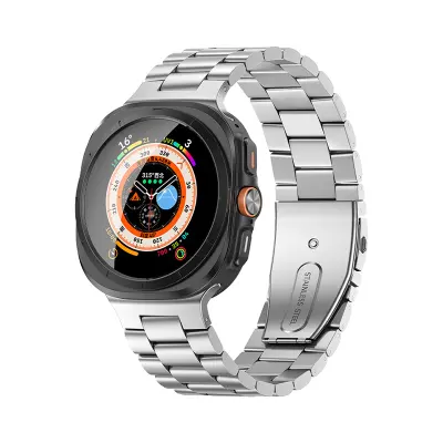 Pašček za uro iz nerjavečega jekla za Samsung Galaxy Watch Ultra - GD1020001 Silver