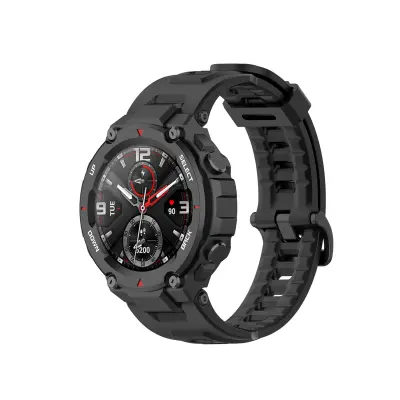 Silikonski pas za uro za Amazfit T-Rex Pro Black