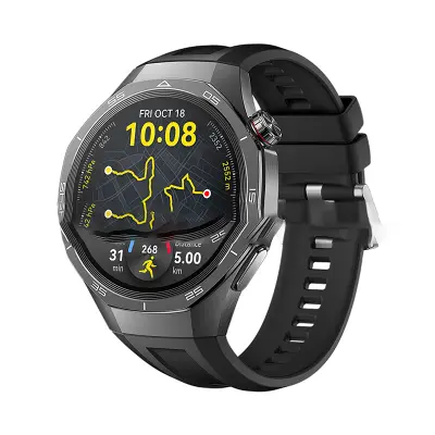 Silikonski pašček za uro Huawei Watch GT5 Pro 46 mm Black + Silver