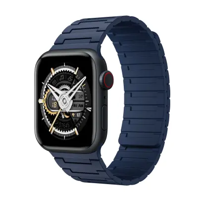 Pas z magnetno zanko za Apple Watch (42/44/45/49 mm) - EU patent DarkBlue