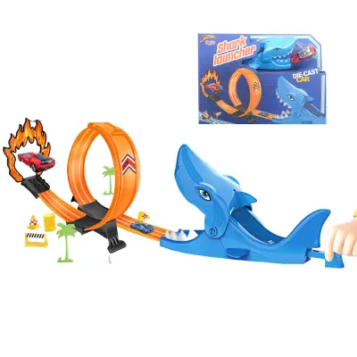 Akrobatska luping steza, morski pes