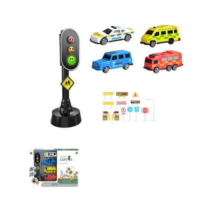 Prometni semafor set, 18 delov