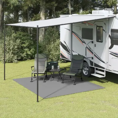 The Living Store Podloga za kampiranje antracitna 3x2,5 m - Podloga Za Kampiranje