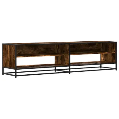 vidaXL TV omarica dimljeni hrast 180,5x40x46 cm inženirski les