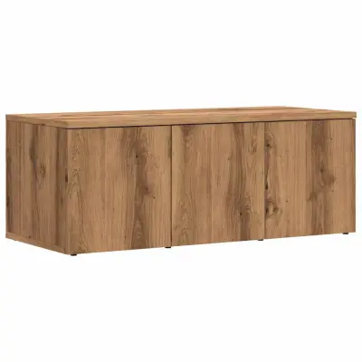 vidaXL TV omarica artisan hrast 80x34x30 cm inženirski les