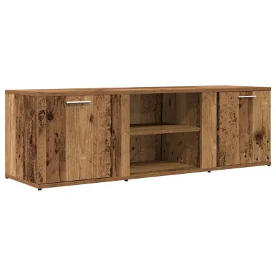 vidaXL TV omarica starinski les 120x34x37 cm iverna plošča