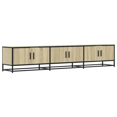 vidaXL TV omarica sonoma hrast 210x35x41 cm inženirski les