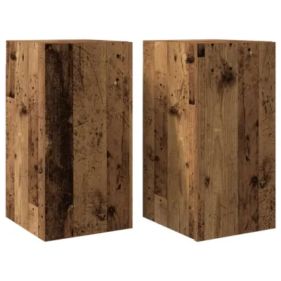 vidaXL TV omarica 2 kosa starinski les 30,5x30x60 cm inženirski les