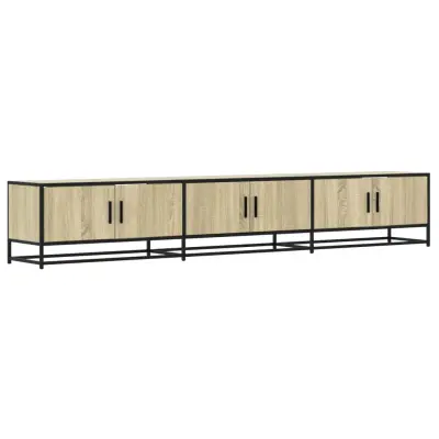 vidaXL TV omarica sonoma hrast 240x35x41 cm inženirski les