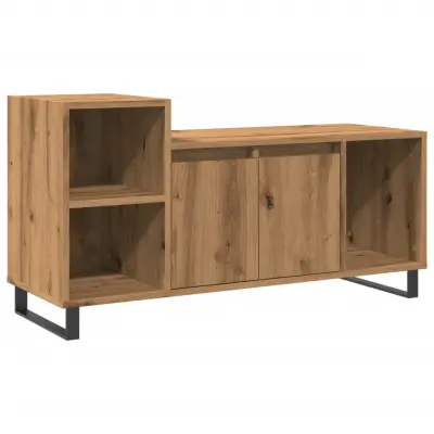 vidaXL TV omarica artisan hrast 100x35x55 cm inženirski les