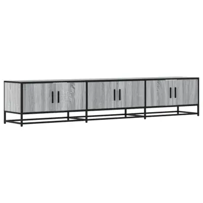 vidaXL TV omarica siva sonoma 210x35x41 cm inženirski les