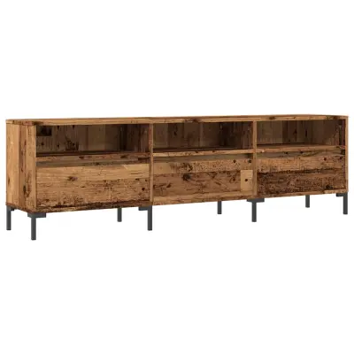vidaXL TV omarica starinski les 150x30x44,5 cm inženirski les
