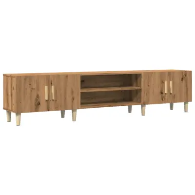 vidaXL TV omarica artisian hrast 180x31,5x40 cm inženirski les