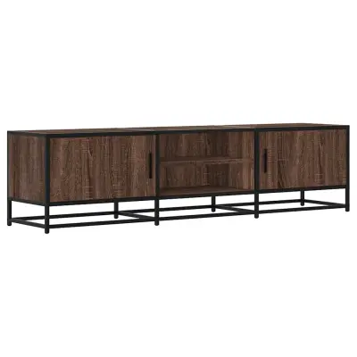 vidaXL TV omarica rjavi hrast 160x35x41 cm inženirski les