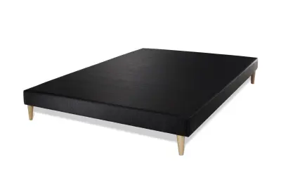 Vzmetni boksi 140x190 cm - Tkanina Canvas - Dobavljeno že sestavljeno