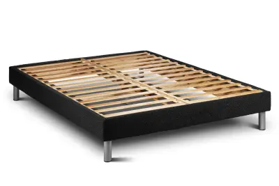 Vzmetni boksi z letvami 140x190 cm - Platnena tkanina - Komplet za samogradnjo