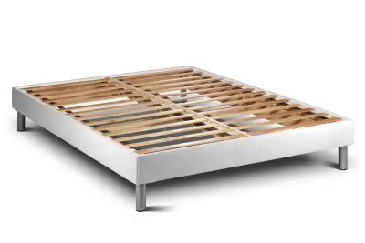 Vzmetni boksi z letvami 200x200 cm - Platnena tkanina - Komplet za samogradnjo