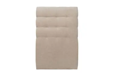 90 cm oblazinjeno vzglavje - Rjava Trpežno blago