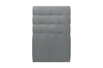 90 cm oblazinjeno vzglavje - Antracit Trpežno blago