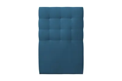 90 cm oblazinjeno vzglavje - Ocean modra žametno blago