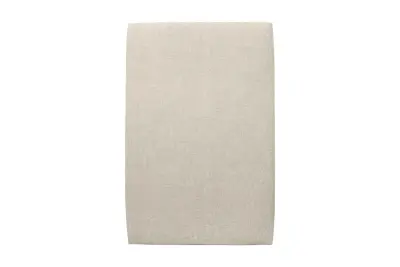 Oblazinjeno vzglavje 90 cm - Svetlo bež Trpežno blago