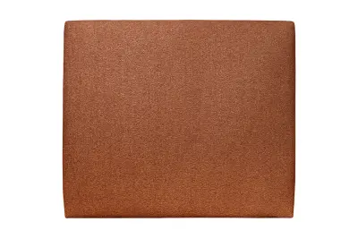 Oblazinjeno vzglavje 160 cm -  Blago Oblazinjena kodrasti učinek Terracotta