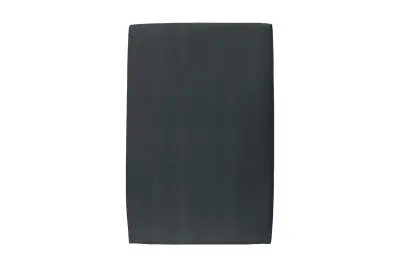 Oblazinjeno vzglavje 90 cm - Antracit Žametna blago