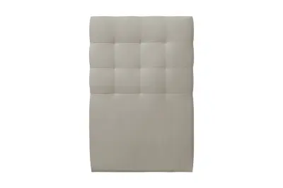 90 cm oblazinjeno vzglavje - Taupe žametno blago