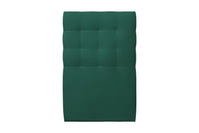 90 cm oblazinjeno vzglavje - Zelena Žametna blago
