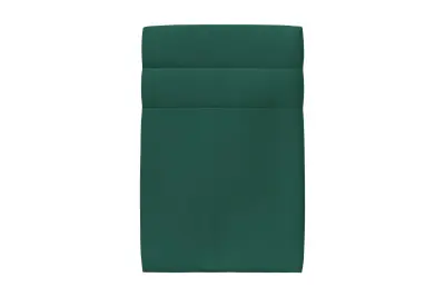 Naglavna deska 90 cm Črte - Zelena Žametna blago
