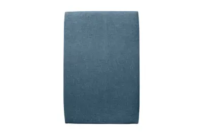 Naglavna deska 90 cm oblazinjena - Ocean modra Žametna blago