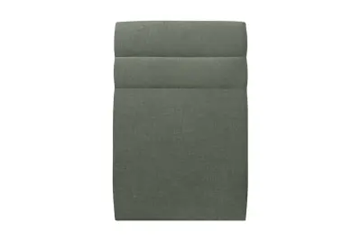 Naglavna deska 90 cm Črte - Kaki Trpežno blago