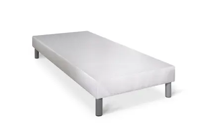 Vzmetni boksi 90x200 cm - Tkanina Canvas - Dobavljeno že sestavljeno