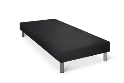 Vzmetni boksi 90x200 cm - Tkanina Canvas - Dobavljeno že sestavljeno