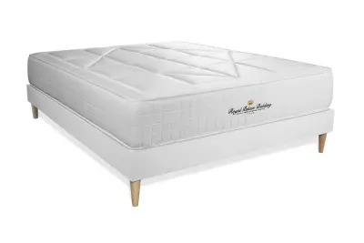 Celoten paket za posteljo - Vzmetnica 160x200 cm + vzmetnica z letvami (komplet) + 2 vzglavnika + odeja - Windsor
