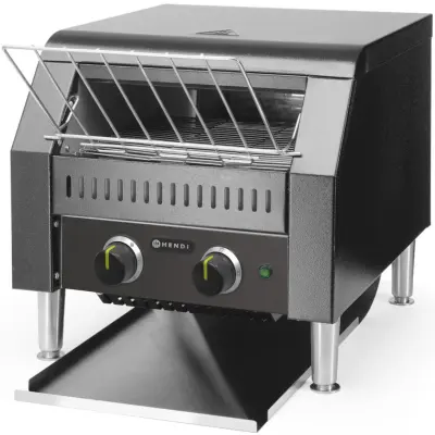 Dvojni pretočni toaster za dva toasta 230V 2240W - črn