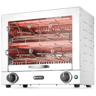 Quartz opekač za sendviče s 6 zaponkami, 3000 W
