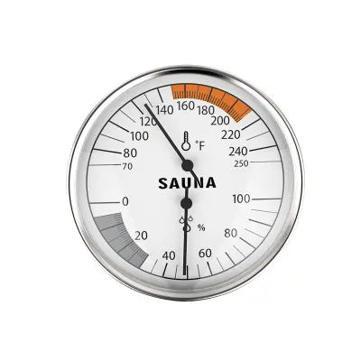 Termometer in higrometer za savno - Fahrenheit
