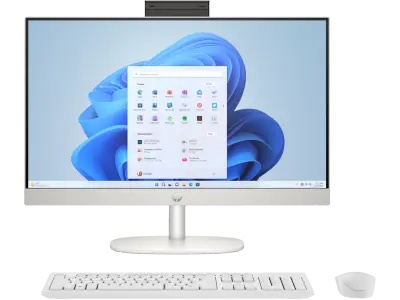 Računalnik HP All-in-One 24-cr0007ng Starry White | Core i7-1355U | 16GB RAM | 1TB SSD / i7 / RAM 16 GB / SSD Disk