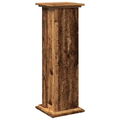 vidaXL Stojalo za shranjevanje starinski les 31x30x90 cm inž. les