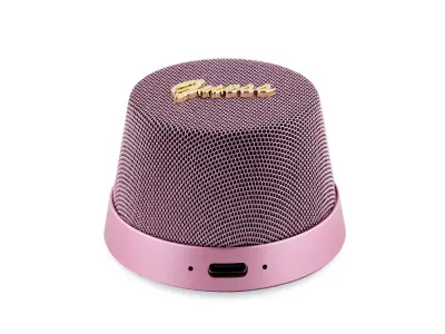 Guess, Združljiv z MagSafe 5.3 3W zvo?nik Bluetooth z mikrofonom in zmanjšanjem hrupa, Roza