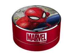 ERT Group Bluetooth Speaker Marvel Model Spider Man 022, 3W prenosni zvočnik, vgrajen mikrofon in FM radio, reža za mikro SD kartice, polnilna baterij
