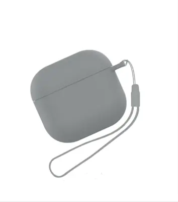 Silikonska zaščitna torbica za Apple AirPods 4 Grey