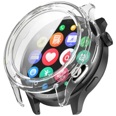 Xiaomi Watch S4 etui z vgrajeno zaščito zaslona - prozoren