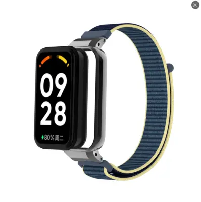 Najlonski pašček za uro za Xiaomi Redmi Band 2/8 Active Blue