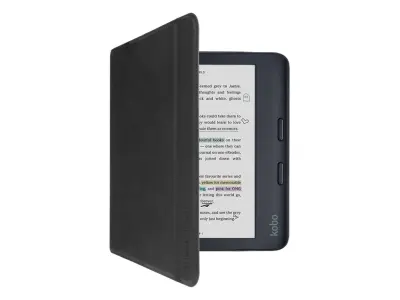 GECKO EasyClick Eco črn ovitek za Kobo Libra Colour
