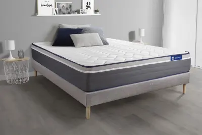 Komplet vzmetnice in ležišča 120x200 cm - ActiMemo Plus